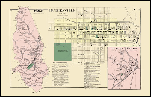 Wolf Township,Hughesville,Picture Rocks
