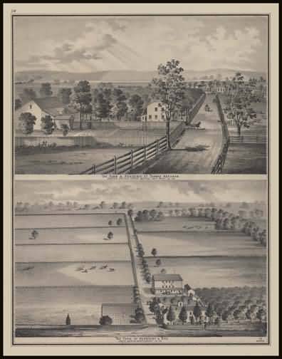 Farm & Residence of Thomas Abraham - Merion Station
Farm of NewBerry & Bro. - Lower Merion