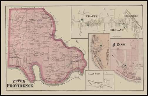 Upper Providence Township,Trappe,Collegeville,freeland,Mt. Clare,Port Providence,Oaks Station