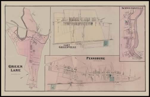 Greenland,East Greenville,Pennsburg,Schwenksville