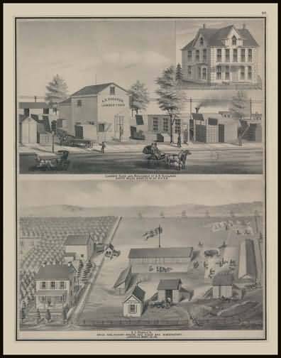 Lumber Yard and Residence of A.H. Shearer - North Wales
S.L. Schall's Brick Yard - Lansdale