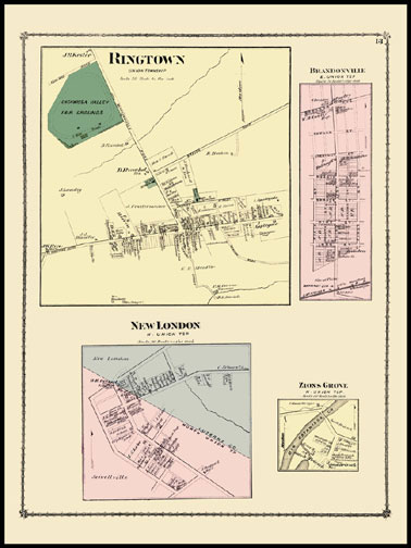 Ringtown,Brandonville,Zions Grove,New London