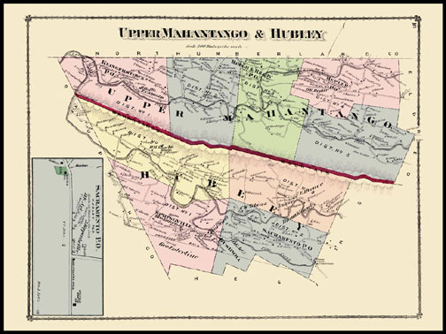 Upper Mahantongo Township,Hubley Township,Sacramento