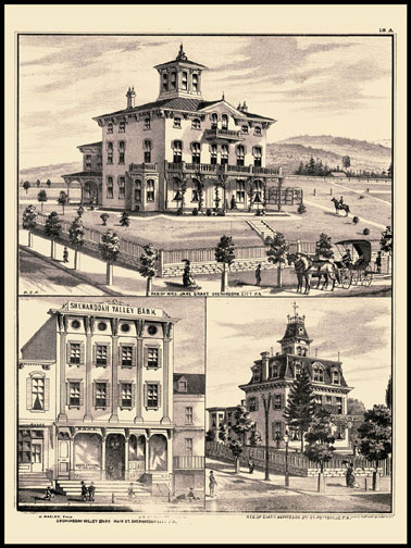 Mrs Jane Grant Residence - Shenandoah,Shenandoah Valley Bank - Shenandoah,Kopitzsch Residence - Pottsville