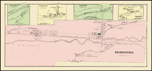 Gilberton,Yatesville,Lost Creek,St. Nicholas,Elmwood Colliery