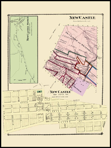 New Castle Township,New Castle Station