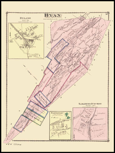 Ryan Township,Barnesville,Tamaneud Junction,Delano