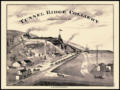 Tunnel Ridge Colliery - Mahanoy City