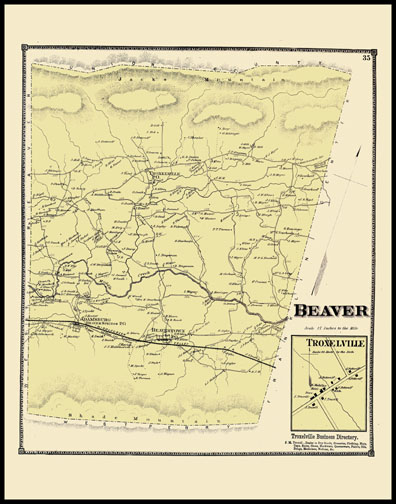 Beaver Township,Troxelville
