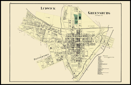 Ludwick,Greensburg,Paintertown