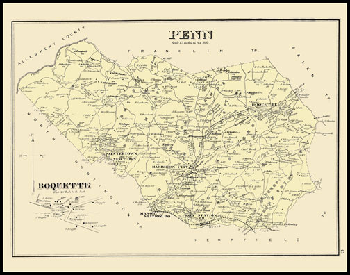 Penn Township,Boquette