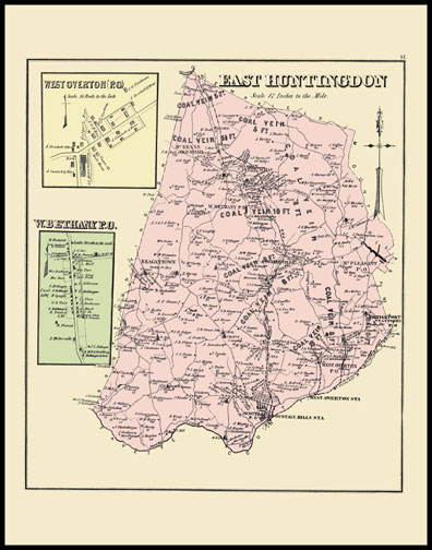 East Huntingdon Township,West overton,West Betany
