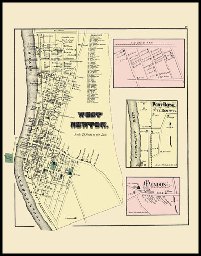 West Newton,Port Royal,Mendon