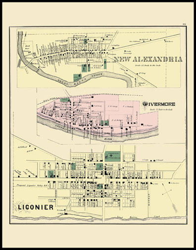 New Alexandria,Livermore,Ligonier