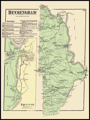 Buckingham Township,Equinunk