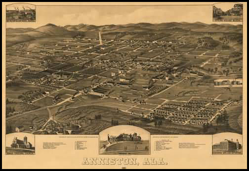 Anniston Panoramic - 1887