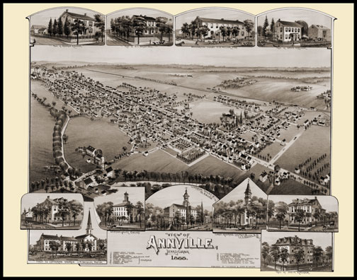 Annville Panoramic - 1888