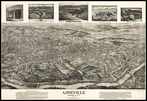 Asheville Panoramic - 1912