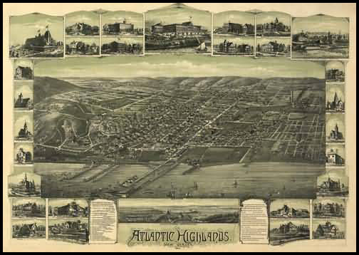 Atlantic Highlands Panoramic - 1894