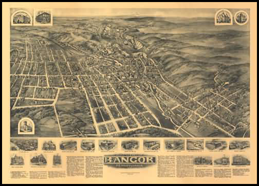 Bangor Panoramic - 1918