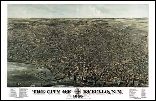 Buffalo Panoramic - 1880