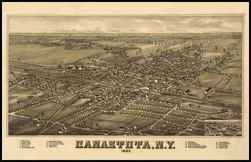 Canastota Panoramic - 1885