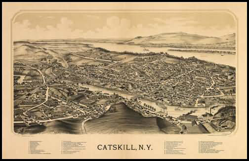 Catskill Panoramic - 1889