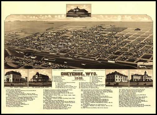 Cheyenne Panoramic - 1882