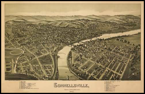 Connellsville Panoramic - 1897