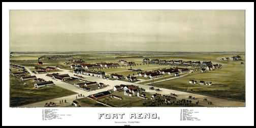 Fort Reno Panoramic - 1891