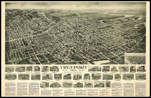 Freeport Panoramic - 1925