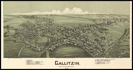 Gallitzin Panoramic - 1901