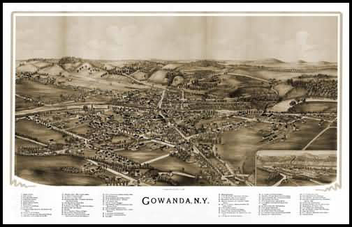 Gowanda Panoramic - 1892