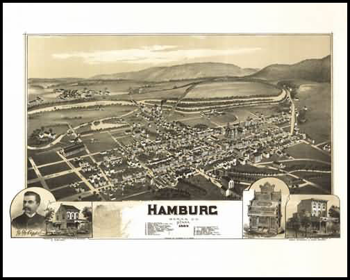 Hamburg Panoramic - 1889