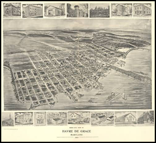 Havre De Grace Panoramic - 1907
