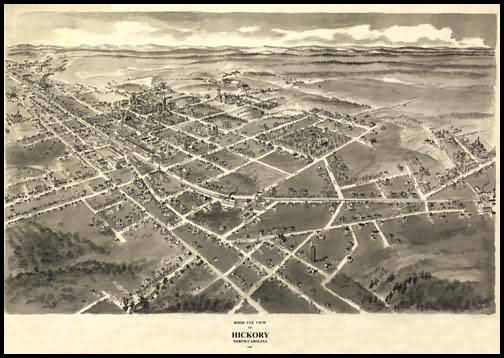 Hickory Panoramic - 1907