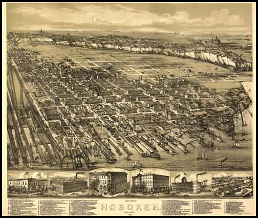 Hoboken Panoramic - 1881