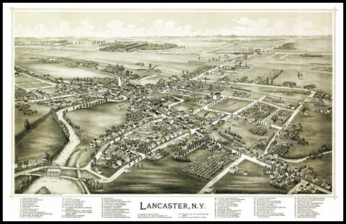 Lancaste Panoramic - 1892