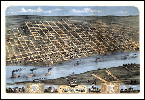 Little Rock Panoramic - 1871