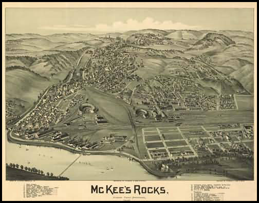 McKee's Rocks Panoramic - 1901