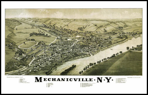 Mechanicville Panoramic - 1880s