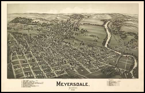 Meyersdale Panoramic - 1900