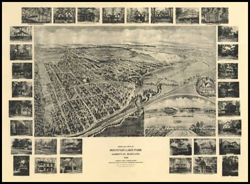 Mountain Lake Park Panoramic - 1906