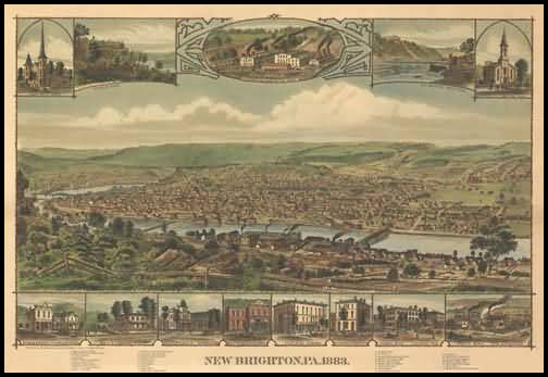 New Brighton Panoramic - 1883