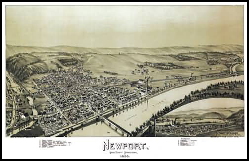 Newport Panoramic - 1895