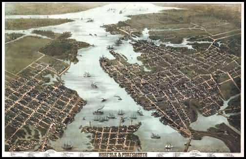 Norfolk Panoramic - 1873