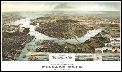 Norfolk Panoramic - 1892