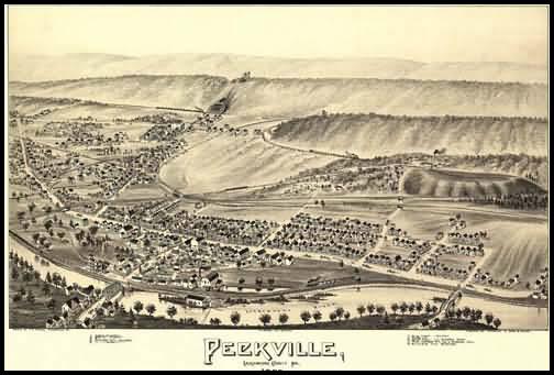 Peckville Panoramic - 1892