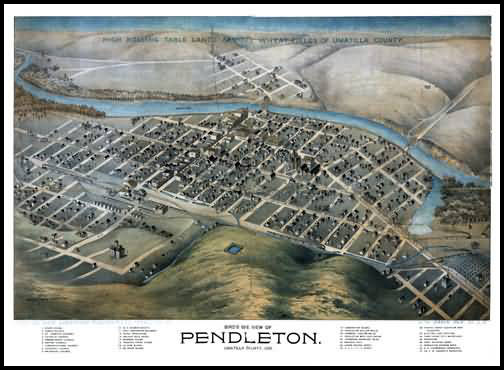 Pendleton Panoramic - 1890s