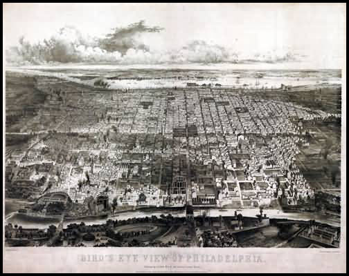 Philadelphia Panoramic - 1857